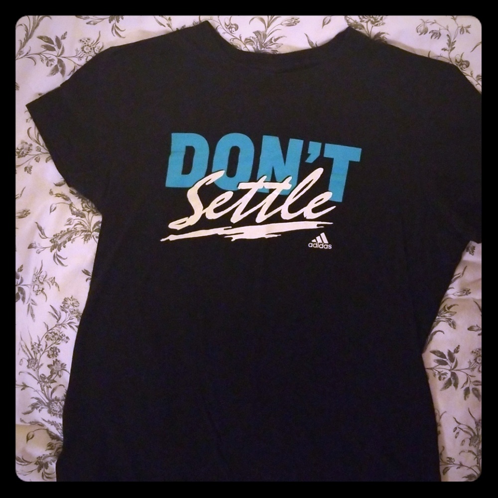size Large black Adidas t shirt